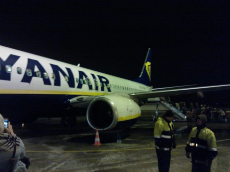 A gép, amivel jöttem